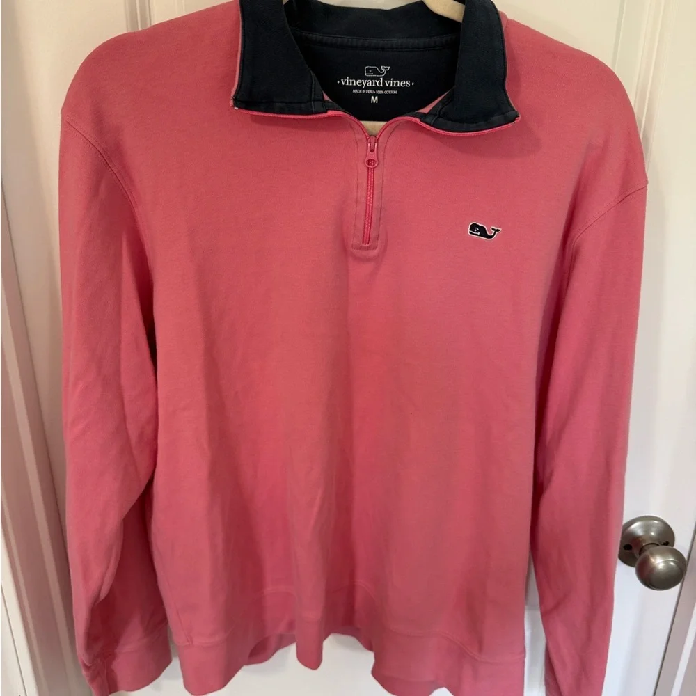 Vineyard Vines Men's 1/4 Zip Pullover size Medium - Picture 9 of 12